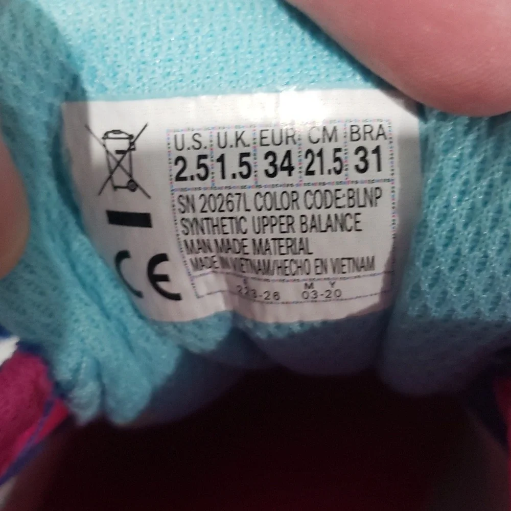 Skechers‎ S-Lights  Sneakers Size 2.5